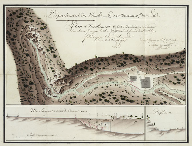 les établissements hydrauliques de Montlebon
