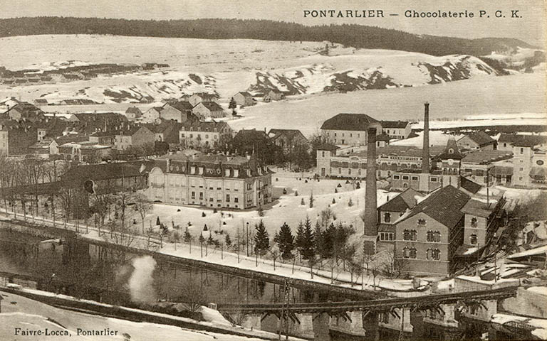 distillerie Pernod, puis chocolaterie et confiserie Peter, Cailler et Kohler, puis Sopad, actuellement Nestlé