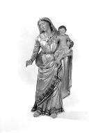 statue : Vierge à l'Enfant