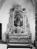 autel, retable, tabernacle (autel secondaire sud)