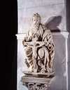 groupe sculpté : la Trinité
