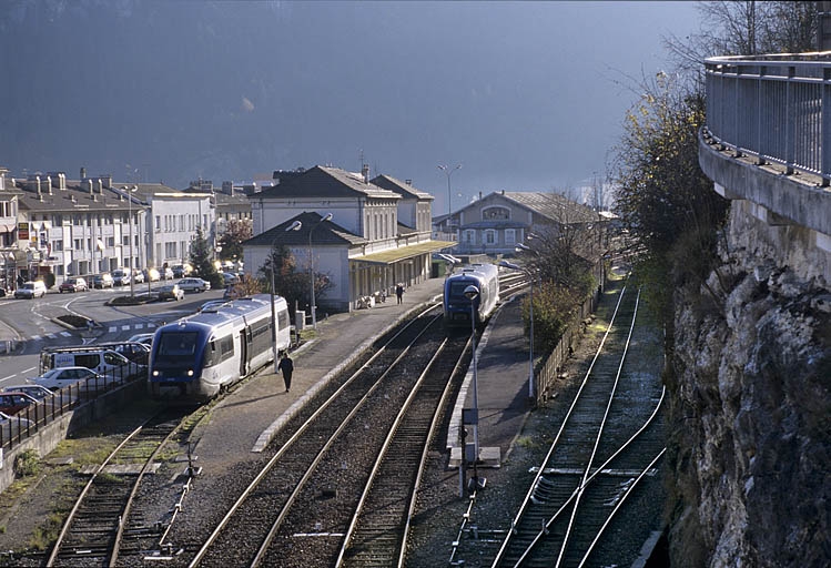 le mobilier de la gare de Saint-Claude