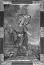 tableau et son cadre : saint Gengoulph