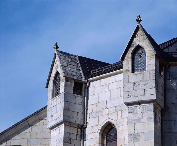 église abbatiale de l'abbaye Saint-Oyend, actuellement cathédrale Saint-Pierre, Saint-Paul et Saint-André