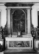 autel, retable, tabernacle (autel tombeau, retable architecturé)