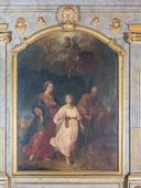 Tableau d'autel : la Sainte Famille