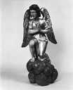 2 statues : anges en prière