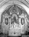 autel, gradin d'autel, tabernacle, retable (ensemble du maître-autel)