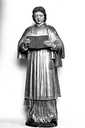2 statues : saint François Xavier et saint Vallier (?)