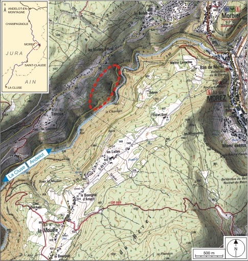3 tunnels dits souterrains du Grépillon, du Chalet et de Tancua (voie ferrée Andelot - La Cluse)