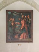 tableau : saint Paul épargné par une vipère dans l'île de Malte
