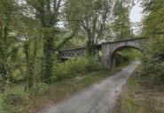 pont ferroviaire isolé ; dit pont Jeanne-Rose (canal du Centre)
