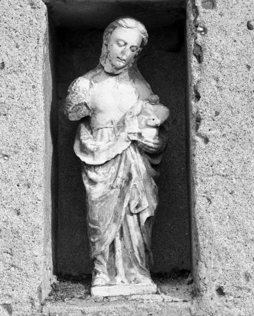 statue (statuette) : Vierge à l'Enfant