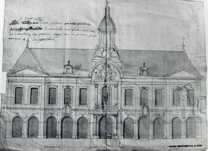 hôtel de ville et ancien tribunal