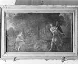 tableau : l'Ange apparaissant à Agar et Ismaël