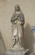 statue : sainte Marie