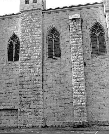 église abbatiale de l'abbaye Saint-Oyend, actuellement cathédrale Saint-Pierre, Saint-Paul et Saint-André