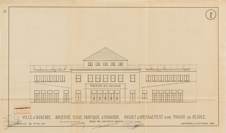 maison du peuple et théâtre municipal