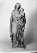 statue (demi-nature) : Vierge à l'Enfant