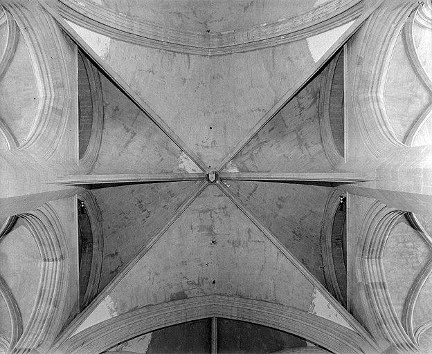 église abbatiale de l'abbaye Saint-Oyend, actuellement cathédrale Saint-Pierre, Saint-Paul et Saint-André