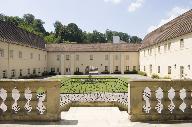 abbaye de Clairefontaine, puis verrerie, puis faïencerie de Clairefontaine, actuellement hôpital psychiatrique