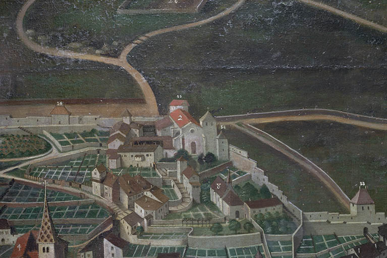 enceinte urbaine de Salins