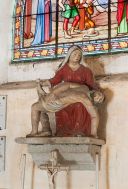 groupe sculpté : Vierge de Pitié
