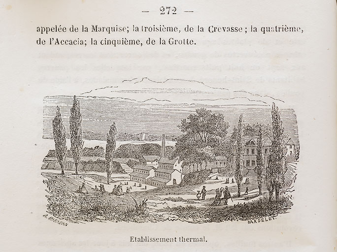 thermalisme dans la commune de Saint-Honoré-les-Bains (le)