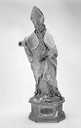 statuette-reliquaire : évêque
