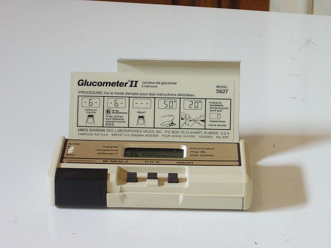 instrument médical : glucomètre