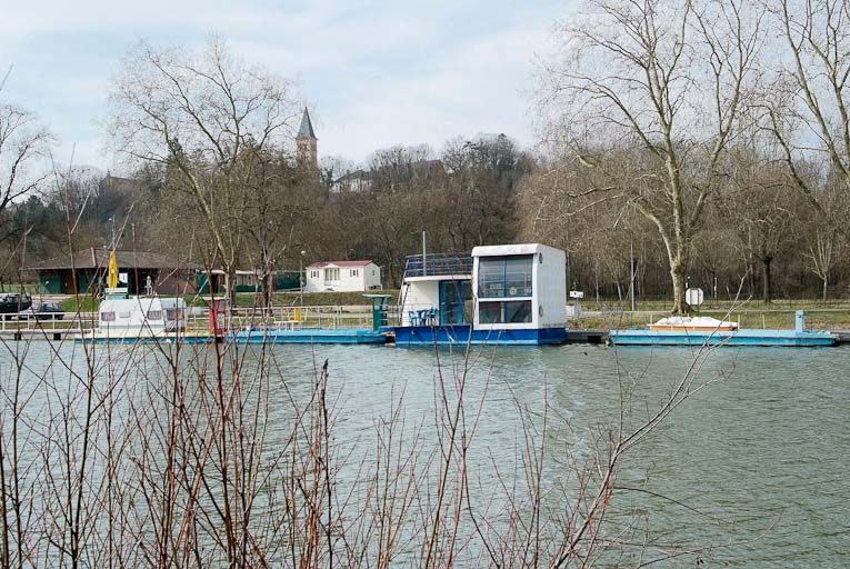 port nautique de Cuisery (la Seille canalisée)