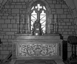 autel, 2 gradins d'autel, tabernacle (ensemble du maître-autel)