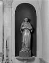 statue : moine