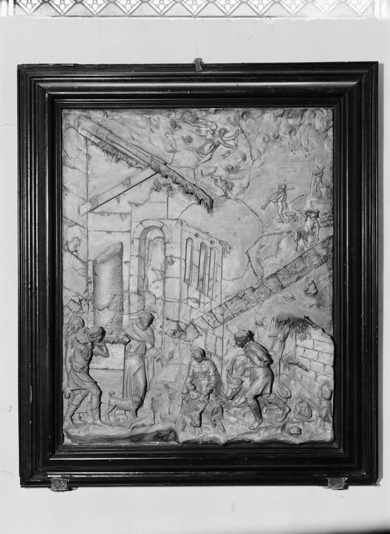 haut-relief : Adoration des bergers