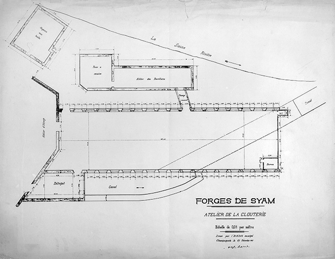 usine métallurgique dite Forges de Syam