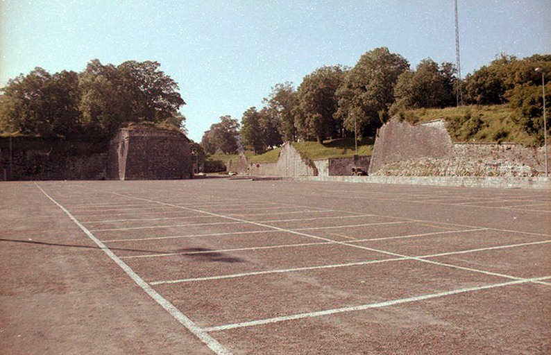 fort Griffon, bastion, glacis