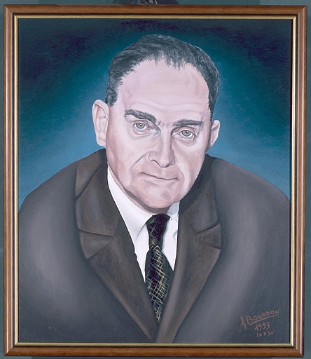 tableau : portrait de Louis Arbey