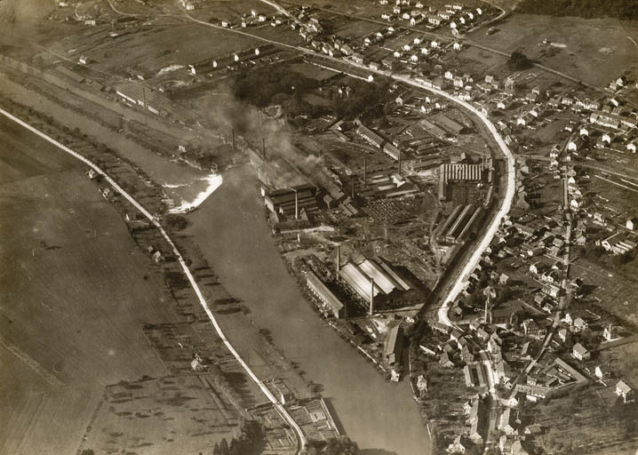 usine métallurgique des Forges d'Audincourt, puis de la Compagnie des Forges d'Audincourt et Dépendances, actuellement zone industrielle des Forges