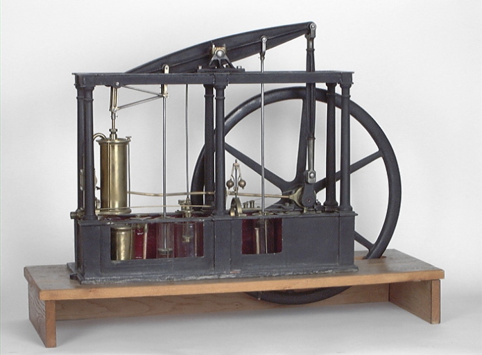 instrument de démonstration en thermodynamique n° 1 : machine à vapeur à piston