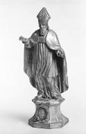 2 statuettes-reliquaires : saint Claude et saint Martin