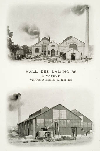 usine métallurgique des Forges d'Audincourt, puis de la Compagnie des Forges d'Audincourt et Dépendances, actuellement zone industrielle des Forges