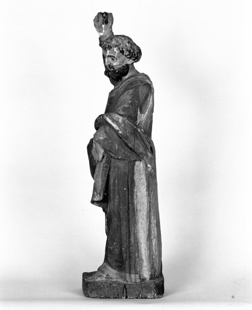 statue (2, en pendant, statuette) : saint Pierre, saint Paul