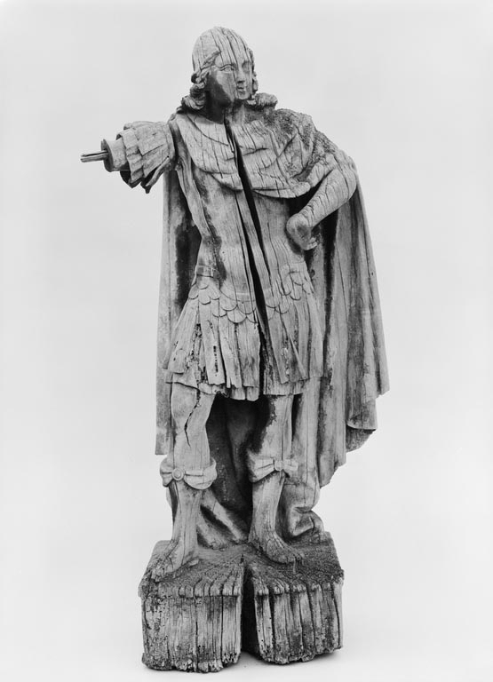 statue (statuette) : saint Georges