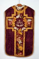 chasuble ; voile de calice (ornement violet)