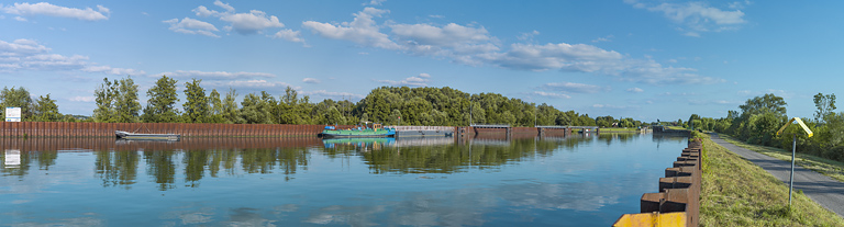 site de l'écluse de Seurre