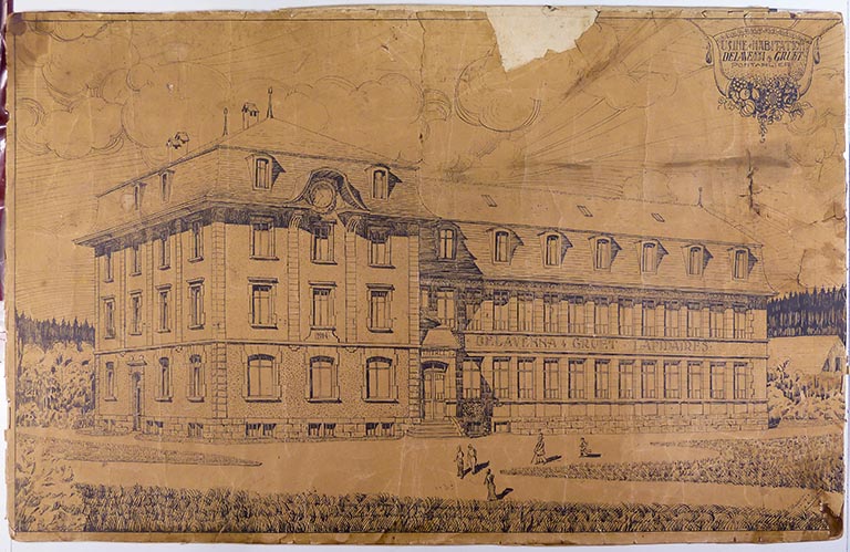 usine de lapidaire Gruet-Delavenna, puis Gruet et Cie, actuellement école primaire Raymond Vauthier