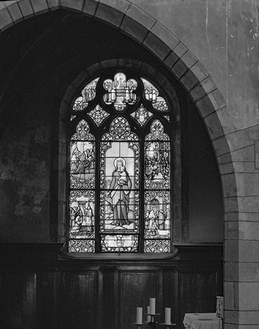 baie 5 : vitrail de la Reconnaissance à Notre-Dame-de-Gray