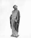 2 statues : saint Pierre et saint Paul