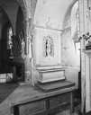 2 autels, 2 retables (autels secondaires de la Vierge et de saint Laurent)
