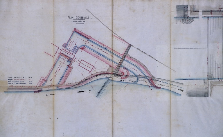 usine de papeterie Zuber Rieder et Cie, actuellement Papeterie Zuber Rieder et centrale hydroélectrique